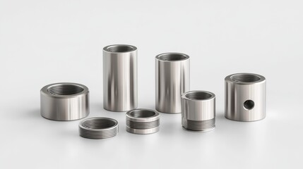 Stainless Steel Pipe Fittings and Connectors for Plumbing and Industrial Applications