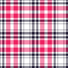 Plaid pattern seamless. Metallic White & Dusty Dark Knight Tartan Fabric Design.