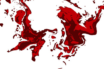 background of red chaotic spots