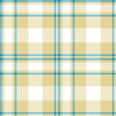 Light Lifeless Planet and Cool Spa Dream Seamless Tartan Fabric Design