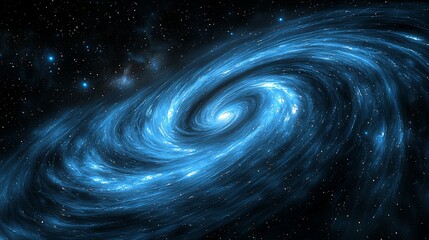 Obraz premium Spiral Galaxy Cosmic Art Background