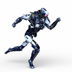 ロボット　3DCGレンダリング
