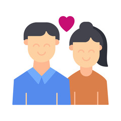 couple man woman element