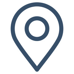 Location Pin Icon Element For Design