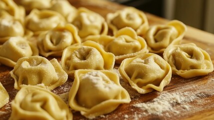 Easy: Cheese tortellini with homemade tomato sauce.