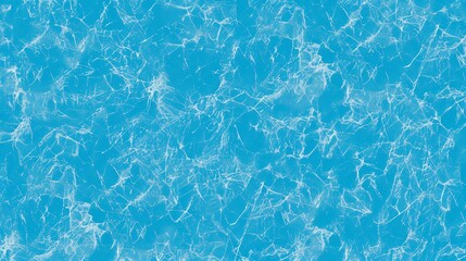 Obraz premium Detailed view of a blue textured surface with white cracks