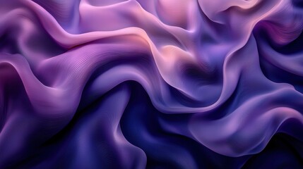 Obraz premium Abstract Purple and Pink Draped Fabric Texture