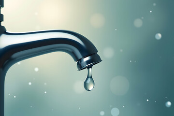 stary kran z kapiącą wodą,Brass water tap in nature background,The Tap With Dropping Water,Concetto di spreco delle risorse idriche, fonte nel desrto con poca acqua, rubinetto che perde acqua, spreco 