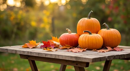 Autumn's Golden Harvest AI Generated