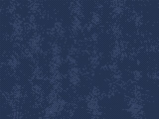 A dark blue background displays a seamless, textured pattern. The subtle variations in shade create a mottled effect, resembling woven fabric.
