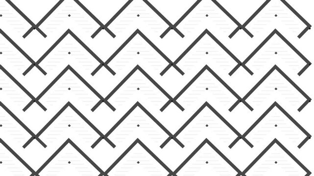 Abstract tech geometric motion background. Seamless looping. Video animation Ultra HD 4K 3840x2160 for news presentation background