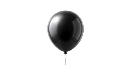 Obraz premium black balloon isolated