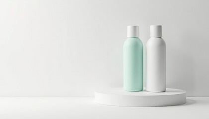 Pure white backdrop, minimalist product display, elegant, bright, texture