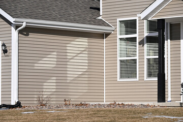 Reflection of Window on Siding