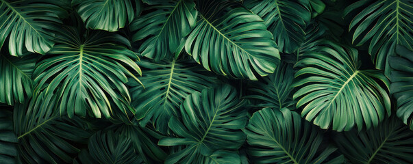 A lush green plant with many leaves. The leaves are large and green, and they are spread out in a way that creates a sense of depth and movement. The image conveys a feeling of growth and vitality