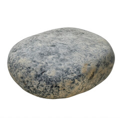 Tranquil River Rock Element for Spa Product Ads Transparent Background