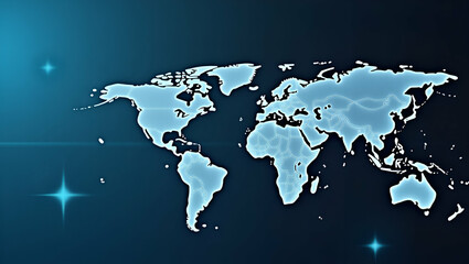 Obraz premium Cross border digital payments facilitate seamless and efficient international money transfers enhancing global trade and financial transactions in Photo Stock Concept and empty space on the left si