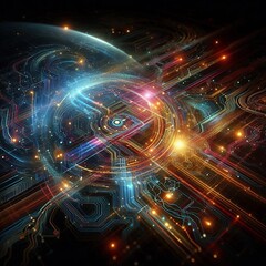 Obraz premium Advancing AI and IoT Integration: Revolutionizing Smart Technologies for Future Innovatio