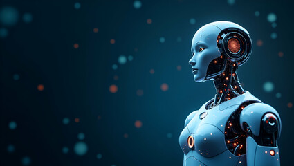 Next Gen AI Robotics: Advanced Machine Intelligence & Digital Automation in High-Resolution Stock Imagery - Explore Cutting-Edge Neural Networks & Dynamic Autonomous Systems