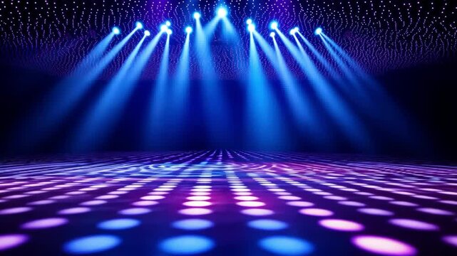 Modern stage lighting background