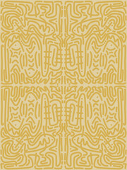 Fototapeta premium abstract background with yellow pattern illustration