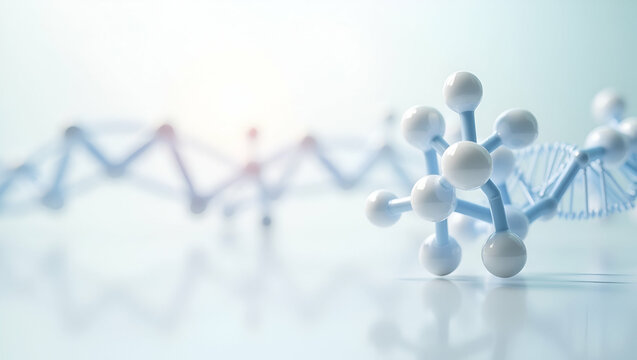 3D Icon: A Cute Abstract Representation of Genomic Biomarker Discovery with Molecular Forms for Pharmaceutical Research Presentations