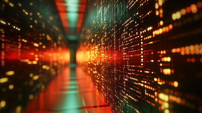 binary code tunnel