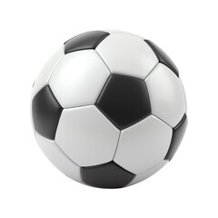 Fototapeta premium Soccer ball, white isolate background