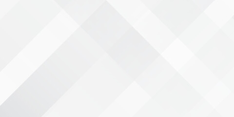 Modern 3D white geometric abstract background overlap layer on bright design abstract