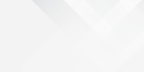 Modern 3D white geometric abstract background overlap layer on bright design