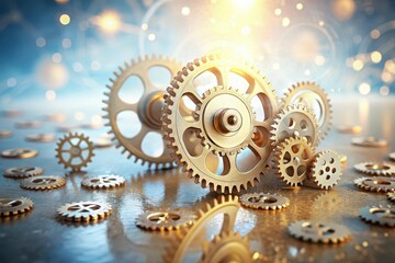 Golden Gears Interlocking A Complex System of Precision Engineering and Seamless Collaboration