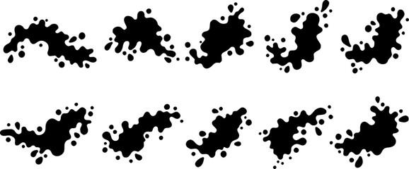 Lightning water splash silhouettes sequence vector illustration.  natural phenomena isolated on a dark background. Thunderstorm electric effect of light shining flash