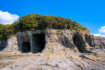 和歌山県白浜町 鳥毛洞窟
