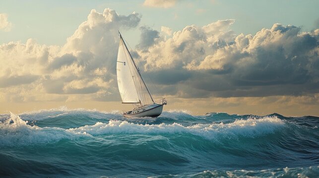 Sailing Through Stormy Seas: A Dramatic Ocean Voyage