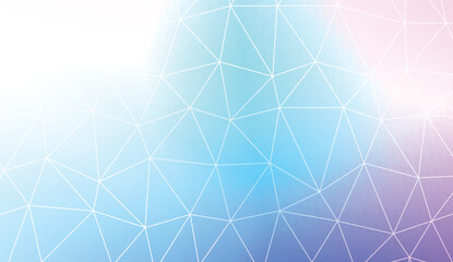 Abstract polygonal template. Modern pattern for a brand book. Vector illustration. Creative gradient color.
