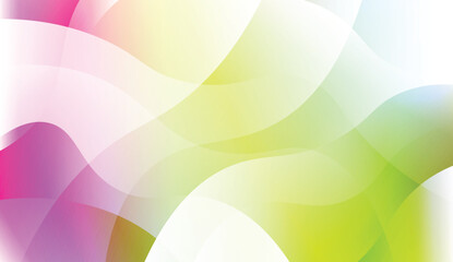 Wavy Background. For Flyer, Brochure, Booklet And Websites Design Vector Illustration with Color Gradient.