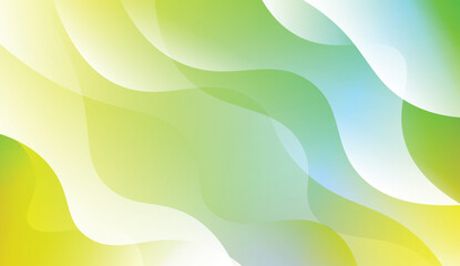 Wave Abstract Background. For Business Presentation Wallpaper, Flyer, Cover. Vector Illustration with Color Gradient.