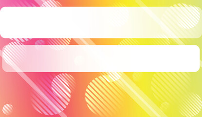 Colorful Gradient Color Background with Line, Circle. Wallpaper. For Brochure, Banner, Wallpaper, Mobile Screen. Vector Illustration