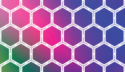 Template Background With Curved Line. Vector Illustration. Abstract Blurred Gradient. For Flyer, Screen, Business Presentation