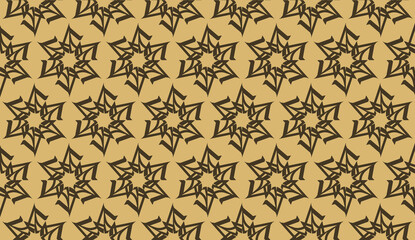 Elegant background with polygonal line. Triangular style. Vector illustration. Brown. Modern design for you business, project. Seamless