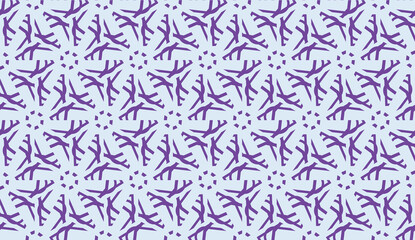 Decorative background with triangles. Curved lines. Vector illustration. Modern design for you business, project. Violet color.