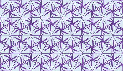 Decorative background with triangles. Curved lines. Vector illustration. Modern design for you business, project. Violet color.