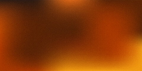 Black brown orange yellow abstract background. Color gradient, ombre. Spots. Fire, burn, burnt effect. Or horror, a creepy concept. Light. Glow. Dirty, rough, dust, grainy, grungy texture.vector eps10 © alfan