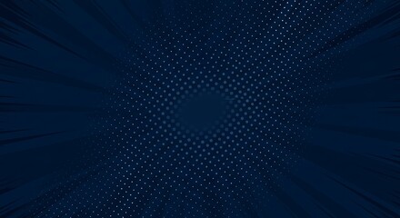 Obraz premium Midnight Bloom Digital Tapestry Cosmic Grid Deep Blue Radiance Navy Nebula Fractal Explosion Digital Abyss Starburst Design Abstract Deep Space Canvas AI Generated