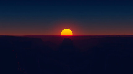 Obraz premium Grand Canyon Sunset Vista (1)