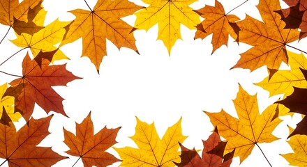 Fototapeta premium Autumn's Embrace AI Generated