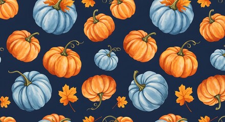 Autumn Harvest Hues AI Generated