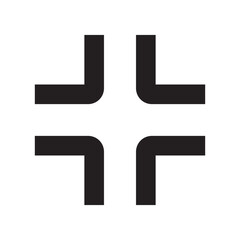 Obraz premium illustration of the minimize button icon vector design