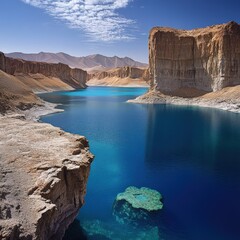 Obraz premium Band e Amir Afghanistan Stunning Blue Lakes