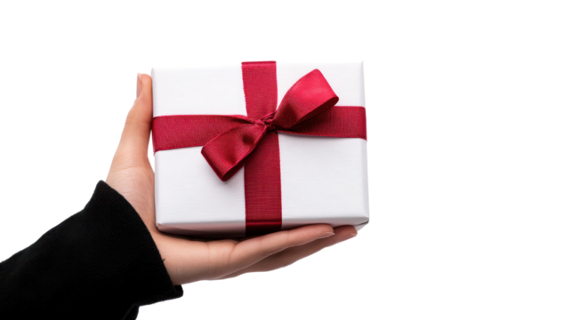 Gift unwrapping celebration home photo festive atmosphere close-up joyful moments